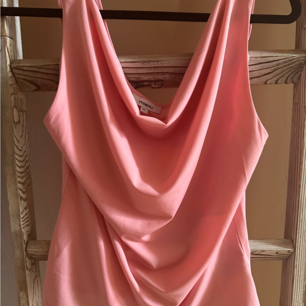 Miaou Coral Sleeveless Top XL